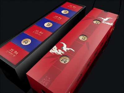 在山東做茶葉禮盒定制，淺談高級(jí)黑的應(yīng)用一